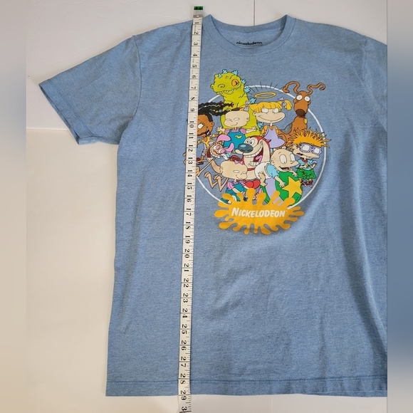 Nickelodeon Ren & Stimpy Rugrats 90s Cartoon Characters Graphic T Shirt - Picture 3 of 6
